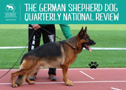 Magazine – German Shepherd Dog Council of Australia